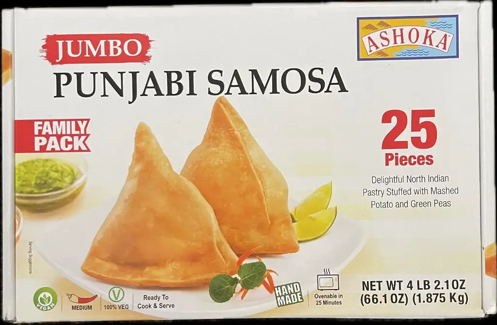Ashoka Samosa Family Pack 75 gm - 25 pc