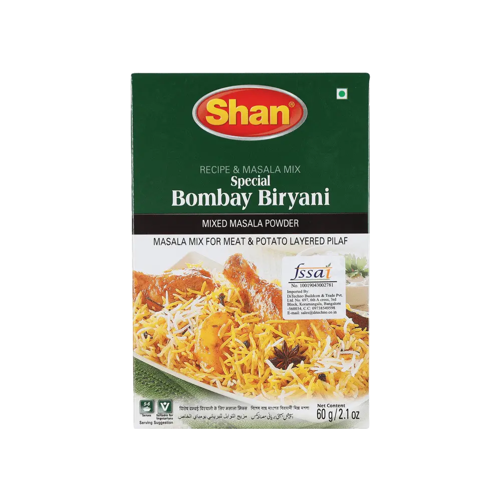 Shan Bombay Biryani 12 Pack