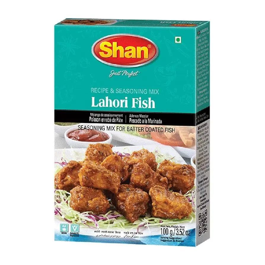 Shan Lahori Fish Spice Mix 12 Pack
