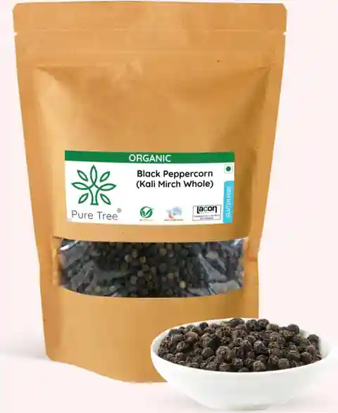 Bk Pepper Whole, Lb 5lb x 5
