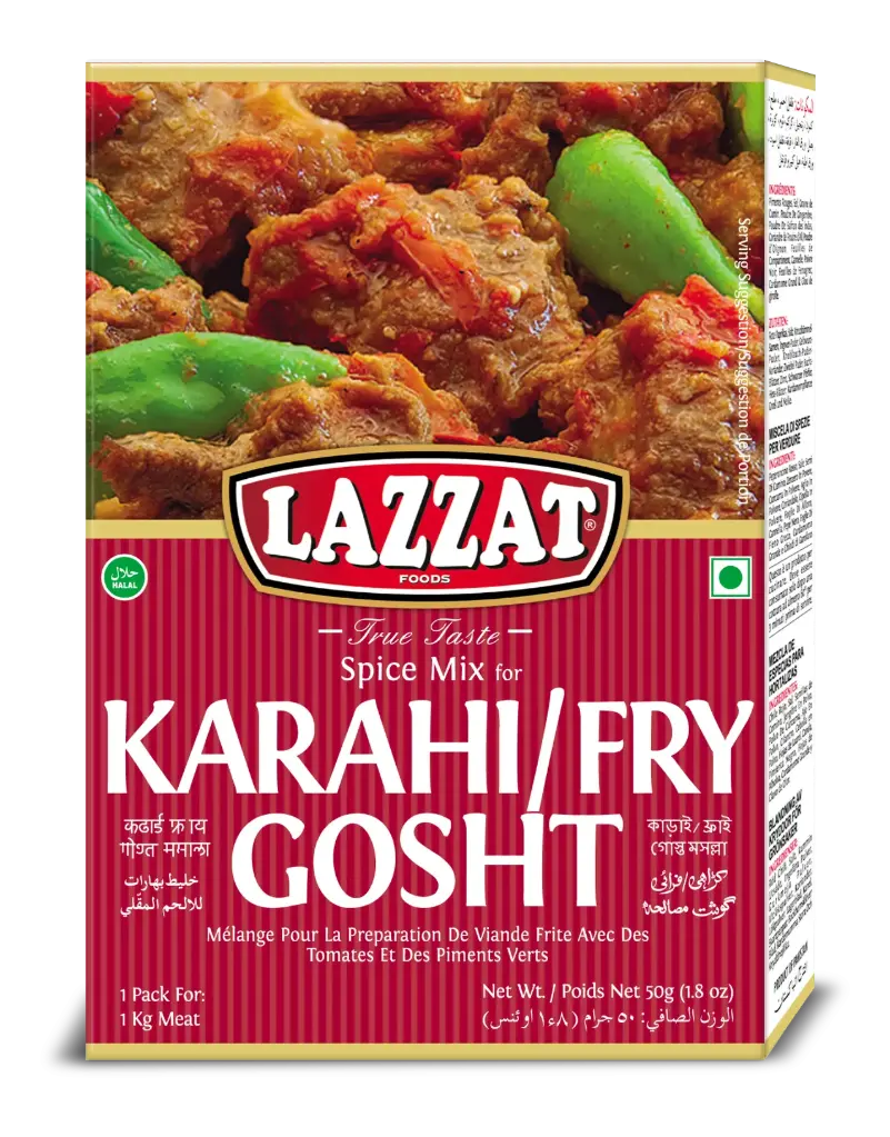 Lazzat Karahi / Fry Gosht Masala - Pack Of 12