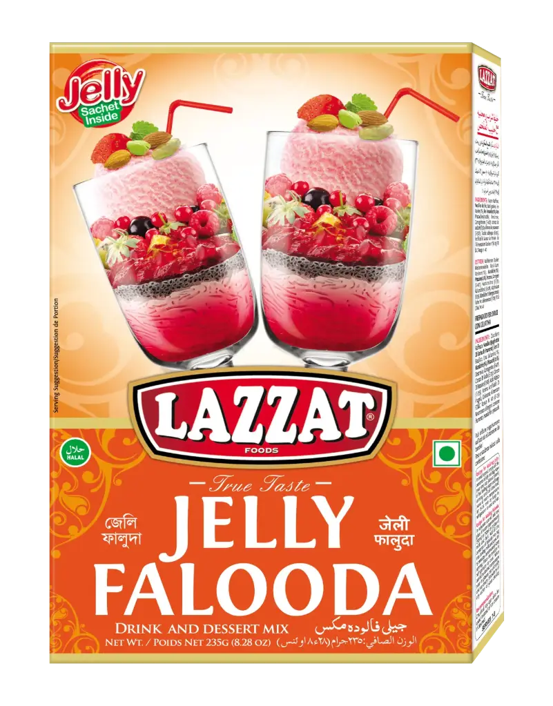 Lazzat Jelly Falooda - Pack Of 12