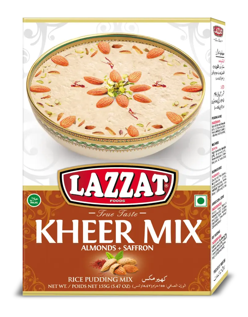 Lazzat Kheer Mix - Almond & Saffron - Pack Of 12