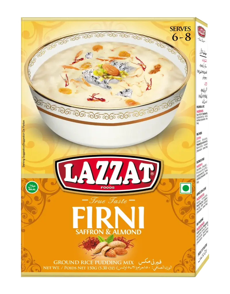 Lazzat Firni Mix - Saffron - Pack Of 12