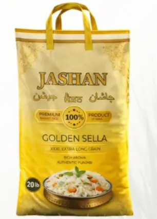 Jashan Golden Sella Basmati 20 Lb 