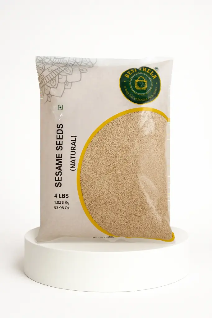 SESAME SEEDS BROWN (NATURAL) 4 Lb