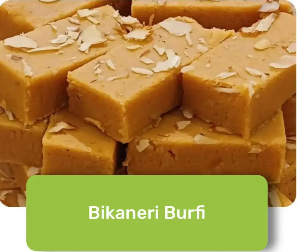 Roasted Brown Burfi/Bikaneri 