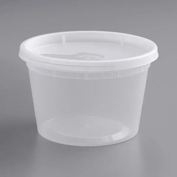 Microwavable Deli Container With Lid Combo - 32 oz