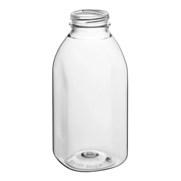 Clear PET Juice Bottles - 12 oz