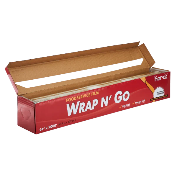 Food Service Plastic Wrap - 24" x 2000'