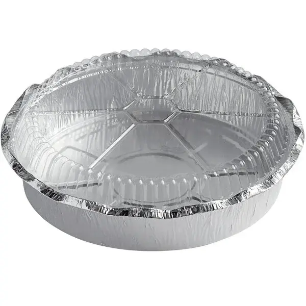 9 " Aluminium Foil Round Pan Dom Lid - 