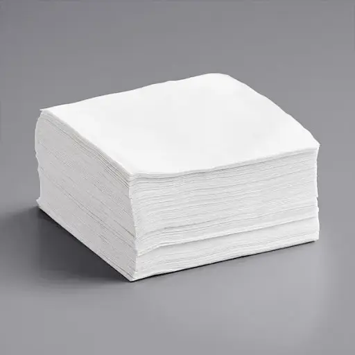 2 Ply White Toll Fold Dispenser Napkin - 13.5" x 7"