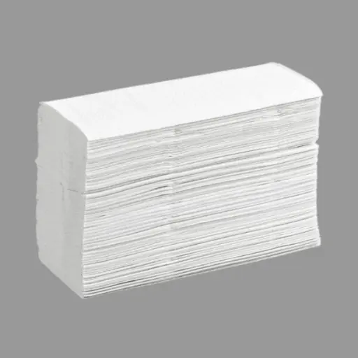 C-Fold White Towel