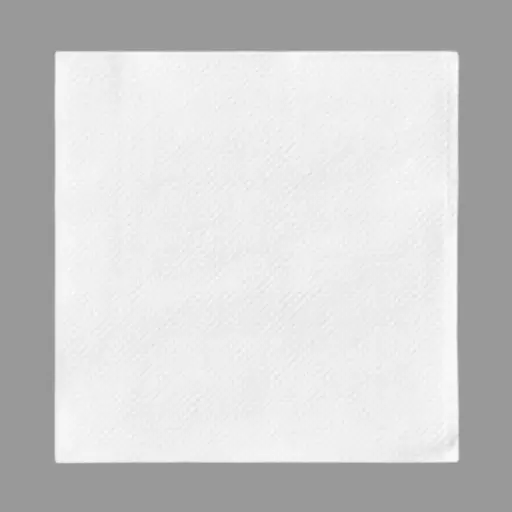 2 Ply  Black Beverage Napkin - 9" x 9"