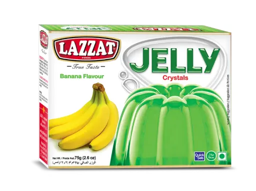 Lazzat Banana Jelly - Pack Of 12