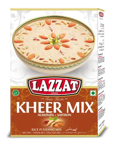 Lazzat Kheer Mix - Almond & Saffron - Pack Of 12