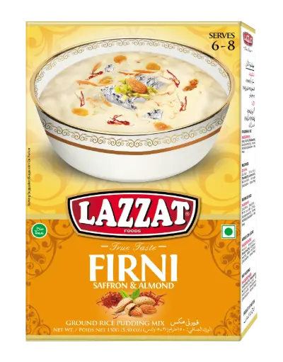 Lazzat Firni Mix - Saffron - Pack Of 12