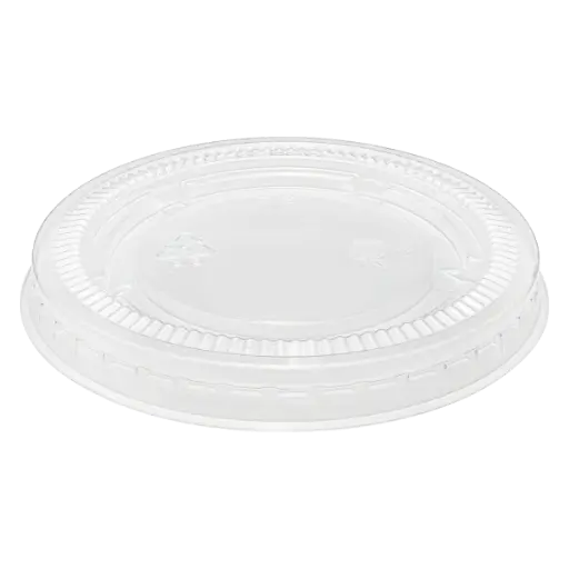 [P200026] Translucent Plastic Portion Cup Lids- 3.25 - 5.5 oz