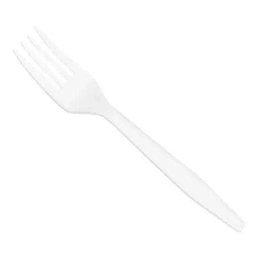 [P200046] Heavy Weight Fork - White/Black