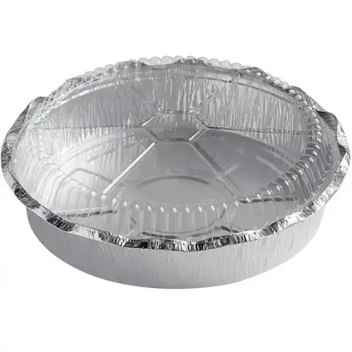 [P200053] Aluminium  Round Foil Pan Dome Lid - 9"